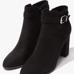 Forever 21 Faux saude boots